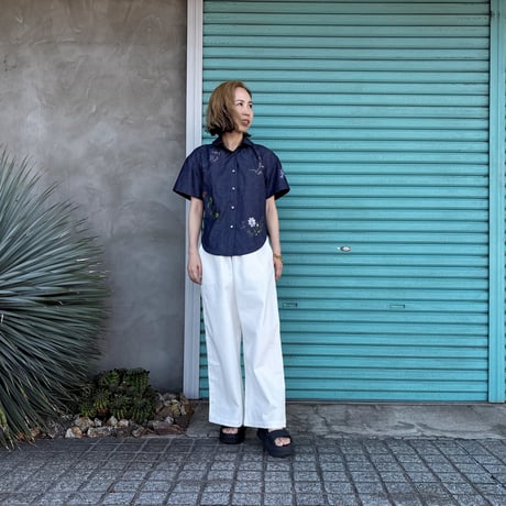 【Botanical Garden Denim / Shirt】