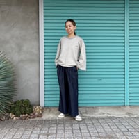 【Denim /  Wide Pants】
