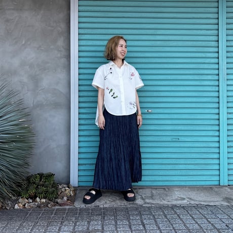 【Botanical Garden Denim / Shirt】