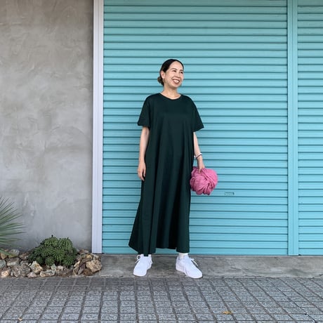 【各色残り１点 】T-shirt Flare One-Piece