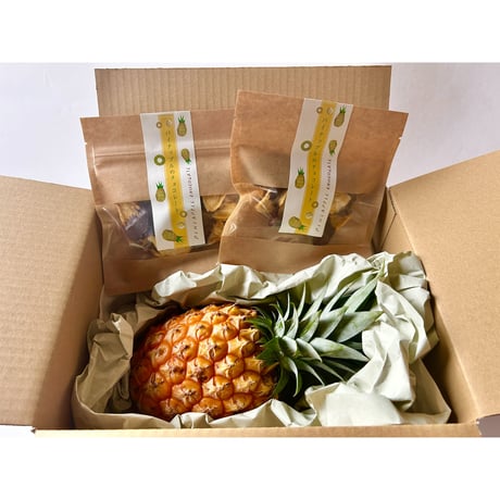 【お中元・夏ギフト】パイナップルづくしセット　☆送料込