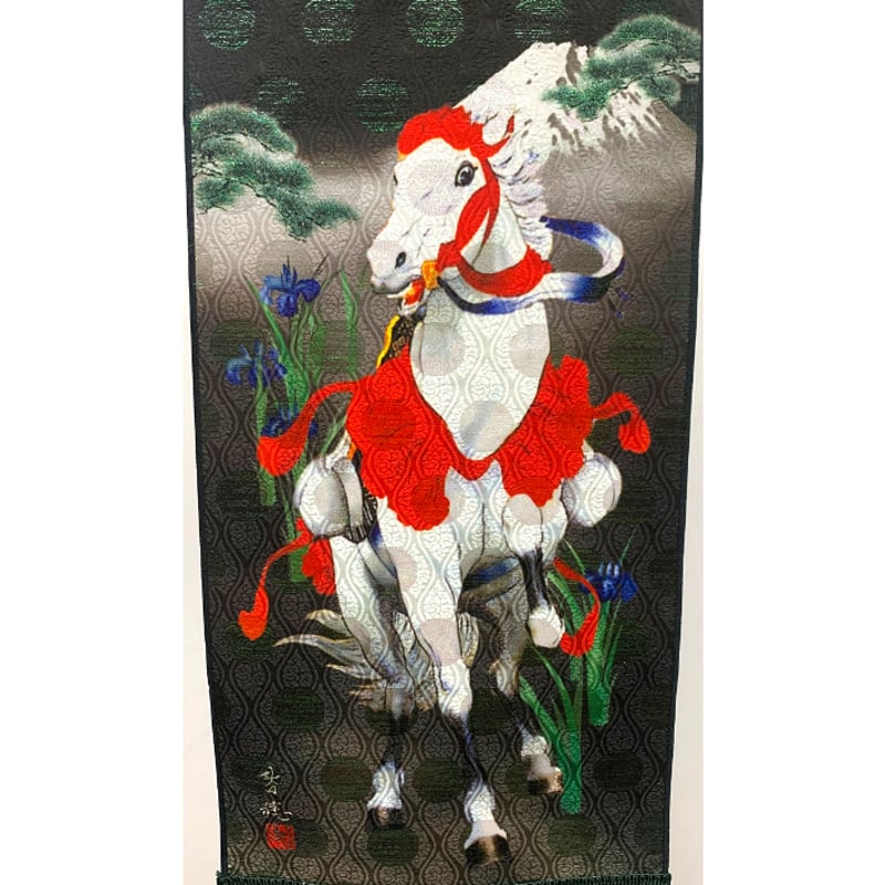 室内幟旗セット白馬 室内幟旗セット白馬