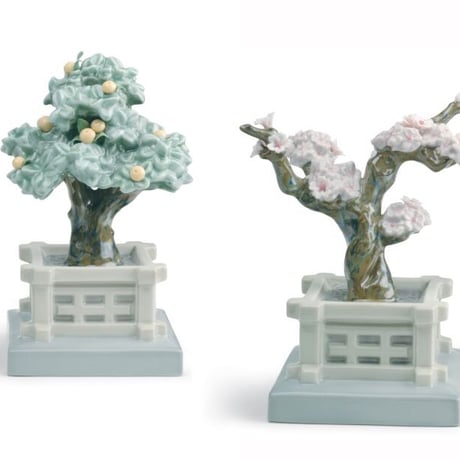 リヤドロ　桜・橘