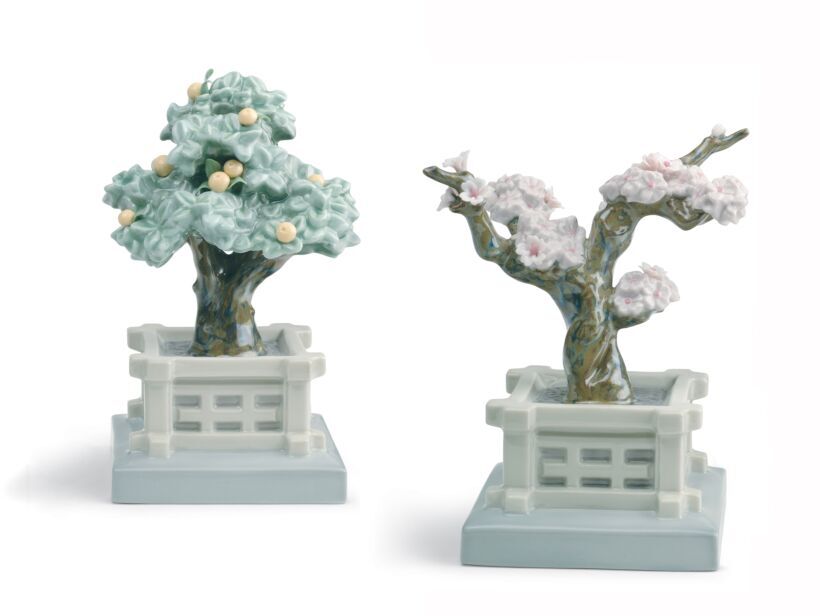 リヤドロ 桜・橘 | 人形の東月｜公式オンラインショップ