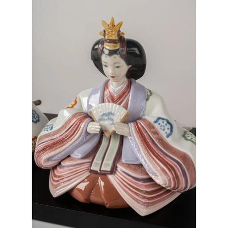 雛人形（花文様）=Limited Edition=　【東月WEB限定】