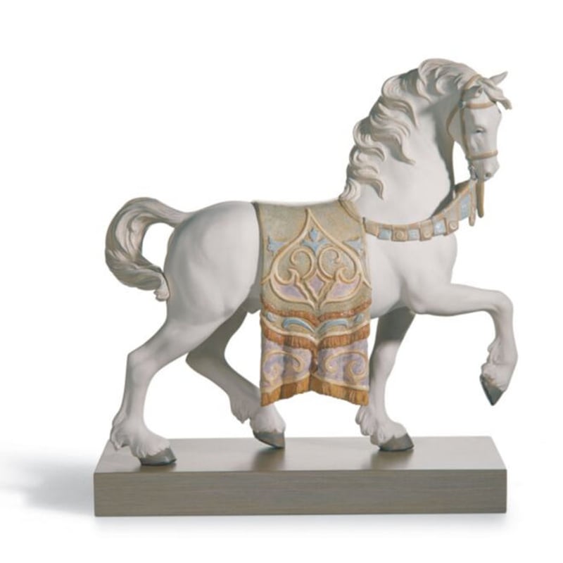 LLADRO リヤドロ 威風堂々 01012497 LLADRO（リヤドロ） 威風堂々 馬 午 ウマ 置物 01012497 LLADRO