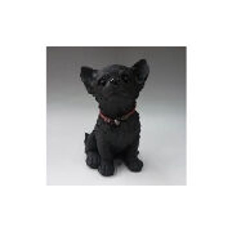 チワワ （約16.5cm） 備長炭の置物 | 人形の東月｜公式オンラインショップ