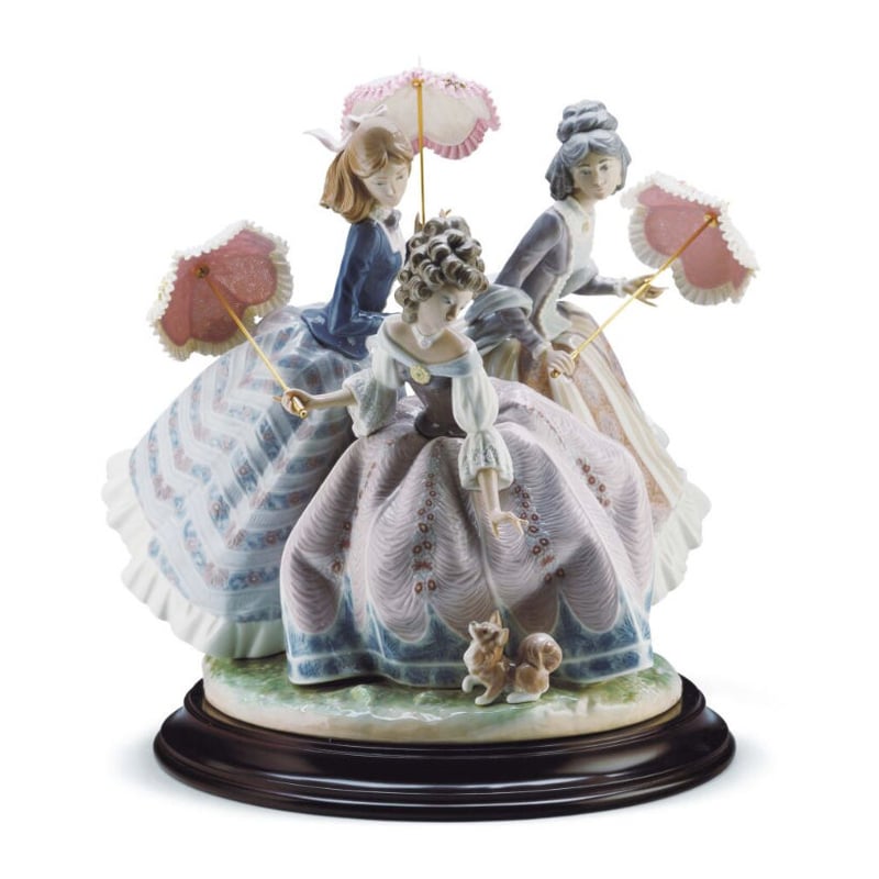 【♥︎】ブランコの妖精、装飾彫刻 三姉妹 =Limited Edition= | 人形の東月｜公式オンラインショップ