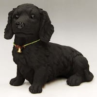 ミニチュアダックス（ロング）（約25cm）備長炭