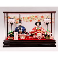 小三五親王金彩桜アクリル溜塗ケース飾り　【WEB限定】31450036