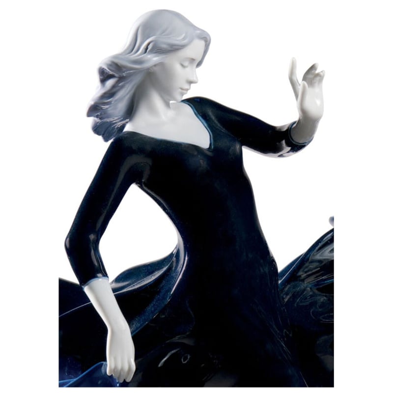 夜の祝福#6581No.10☆リヤドロスペインポーセリンヴィンテージ