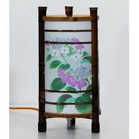 盆提灯　創作八女提灯　ミニ紫陽花　【オンライン特別価格】