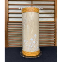 盆提灯　創作行灯　15号　桔梗・切り絵