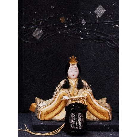 江戸木目込創作親王飾り　【WEB限定品】