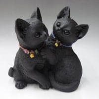 LOVEねこ（約17cm）備長炭