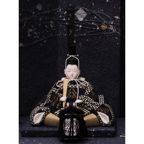 江戸木目込創作親王飾り　【WEB限定品】