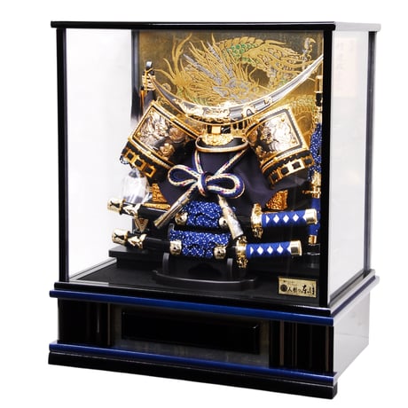 伊達政宗公　13号彫金伊達政宗公兜ケース飾り【WEB限定価格】  50480058