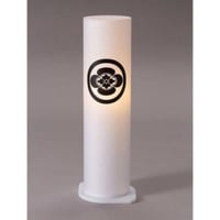 盆提灯　家紋入り LED コードレス MADOKA　 (幅8cm×奥行8cm×高さ25cm(約))
