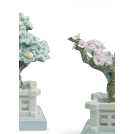 リヤドロ　桜・橘