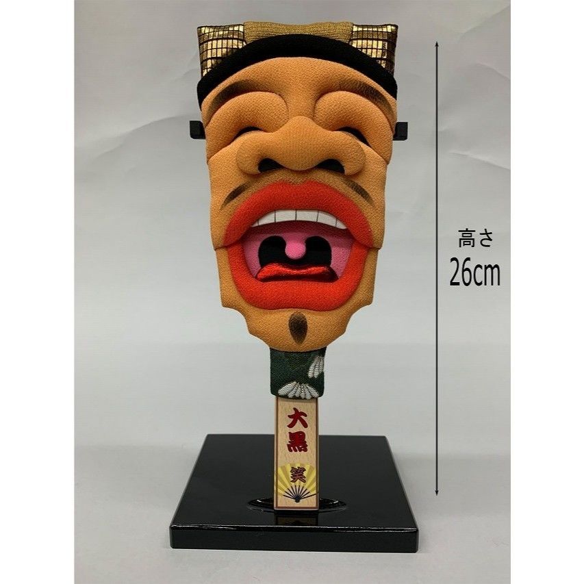 大黒天羽子板 大黒様 江戸押絵羽子板 8号 | 人形の東月｜公式オンラインショップ