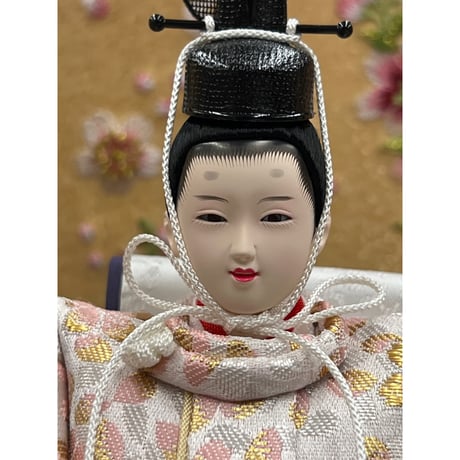 東月謹製　柳　金襴親王　黒溜塗収納飾り【WEB限定販売】