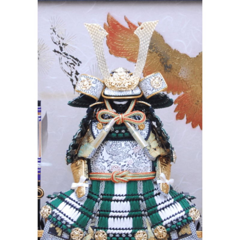 キャラクター　専用鎧　モデル鎧 PLAMAX 1/12 鎌倉時代の鎧武者 緑の装 Green color edition