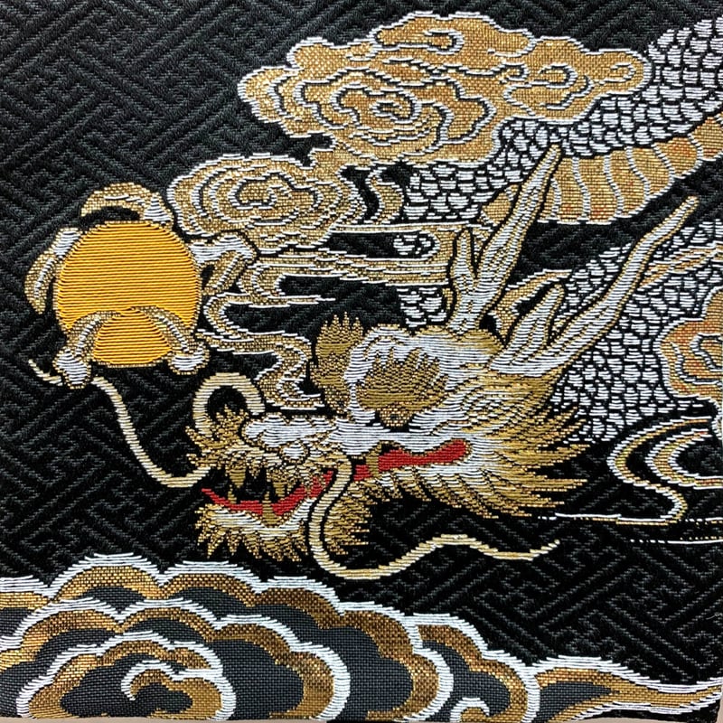 Ｎ様 雷鳴銀5号　雷鳴金5号　雷鳴赤4号　入道朱雀5号 名前旗 金襴織 雷鳴 金刺繍 高さ45㎝ | 人形の東月｜公式