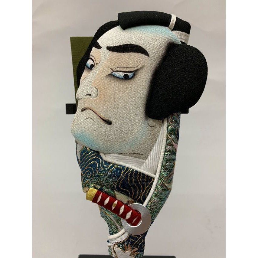石切梶原 KABUKI 江戸押絵羽子板 6号 | 人形の東月｜公式オンライン
