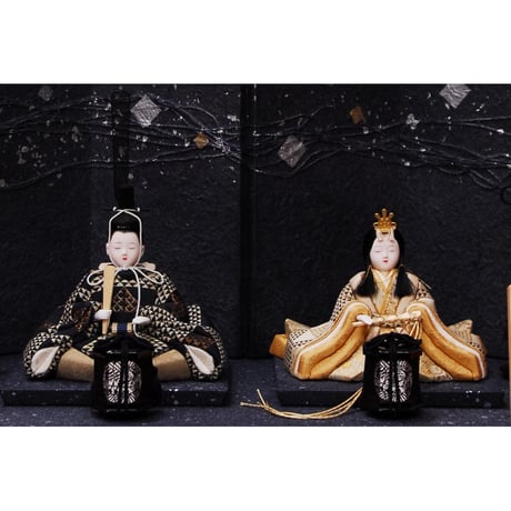 江戸木目込創作親王飾り　【WEB限定品】