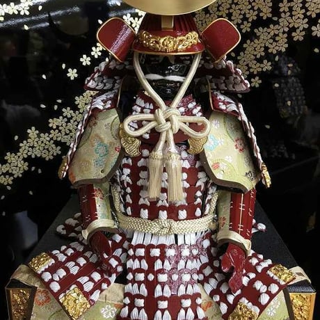 桜舞　10号伊予小札胴丸鎧飾り　【WEB限定お祝い価格】