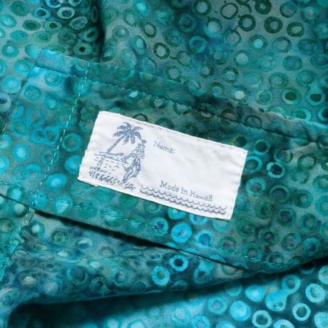 "Bubble Sea" - Made in Hawaii - 100% Rayon - 02012