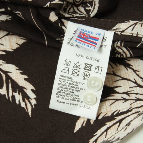 Hawaiian Button Down Shirts - Palm Trees  / Made in Hawaii U.S.A. (60)