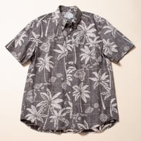 Hawaiian Button Down Shirts - Palm Trees  / Made in Hawaii U.S.A. (60)