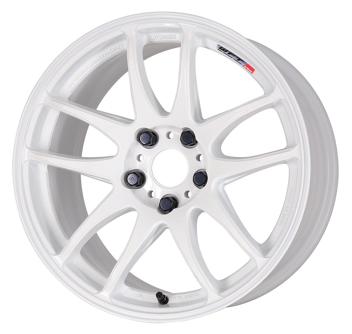 WORK EMOTION CR 五月蝿く Kai 17インチと15mmワイトレ2枚セット
