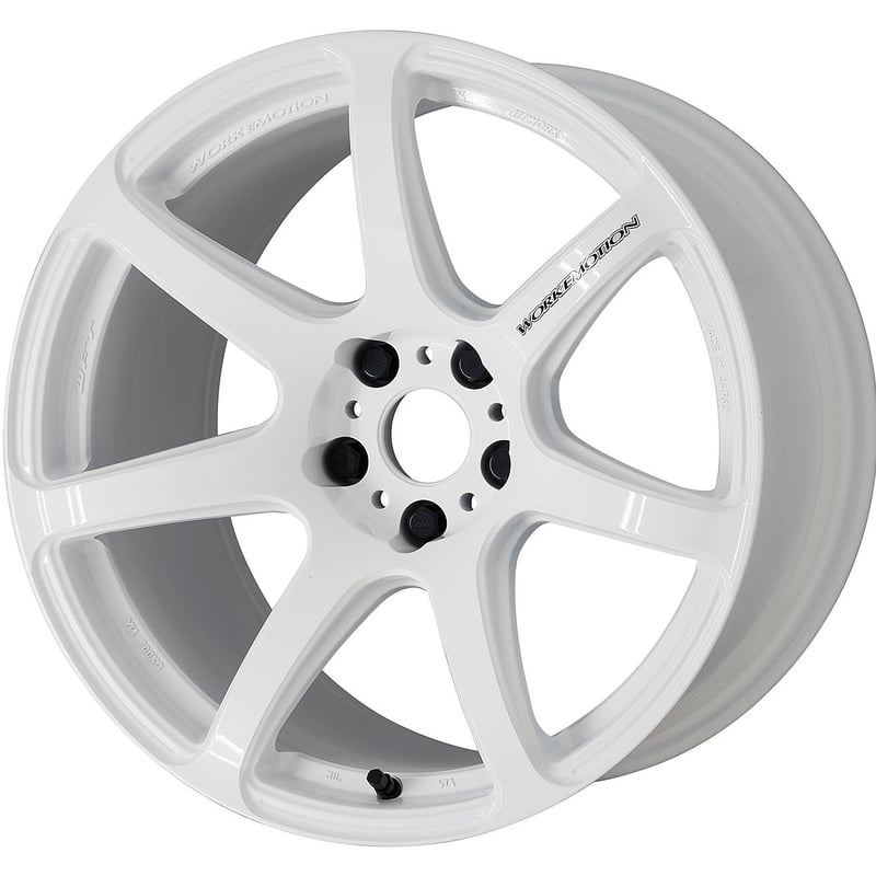 ワークエモーション極 18x7.5J+53 PCD114.3 白