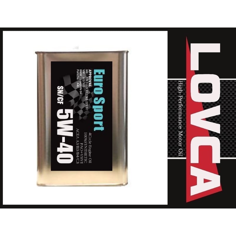 ラブカ LOVCA Racing 5w-40 新中古品