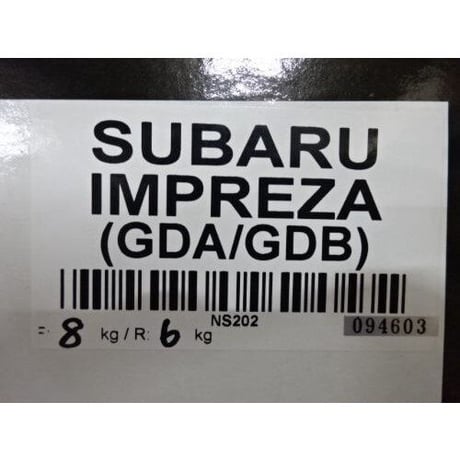 Z.S.S. Rigel 車高調 フルタップ式 GDA GDB インプレッサ PCD100-5穴 アプライド A B C D 全長調整 減衰調整 ZSS