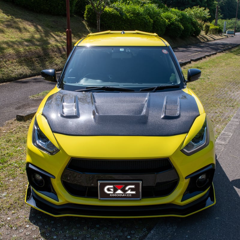 スズキ スイフト スポーツ カーボン ボンネットZC33S
