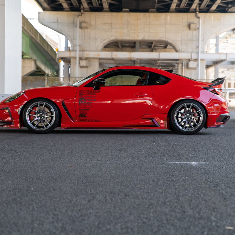グッドガンダックテール 塗装済 gr86 BRZ ZN8 GR86 HKS ダック