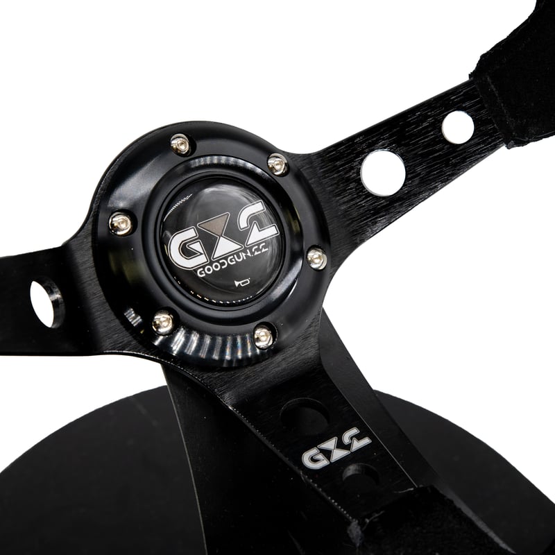 GOODGUNスウェードステアリング ブラック