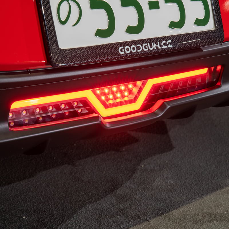 86、BRZ、グッドガン製 リアバックフォグ スモークレンズ