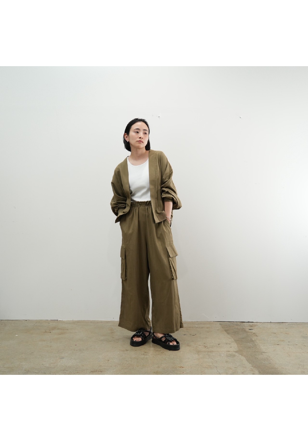 RILATO 2025 AW】ドロストカーゴパンツ | champ de la roseSTORE