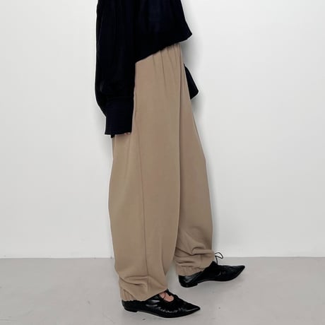 【CHIGNON 2025 】レースサイドラインパンツ　新品未使用 Oggi 2025年10月号掲載】ツイルストレッチサイドライントラック