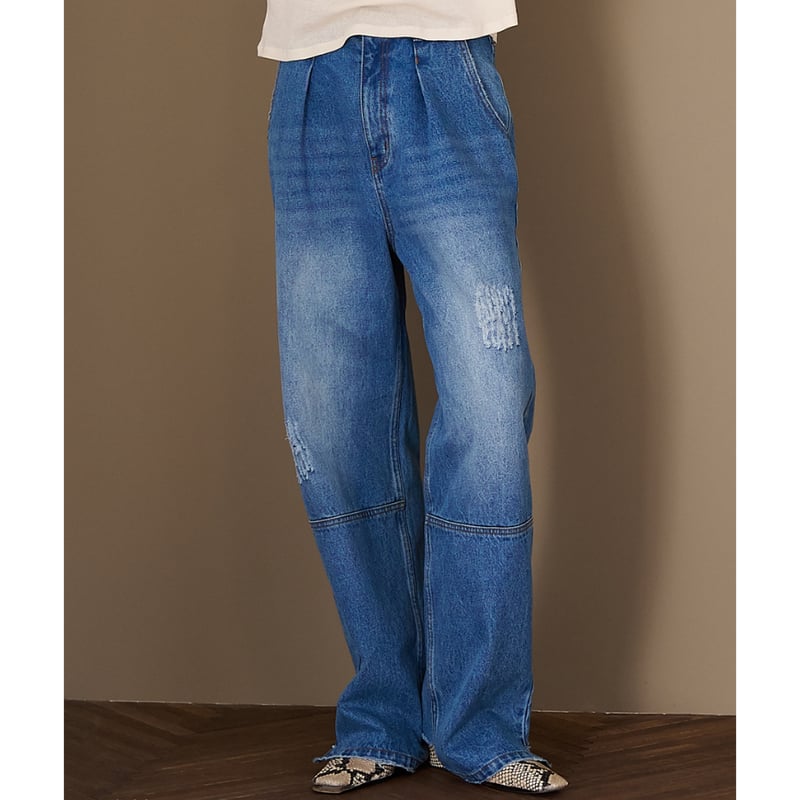 新品 イエン YENN HIGH RISE TUCK WIDE PANTS 楽天市場】YENN（イェン） ハイライズ タックワイドパンツ