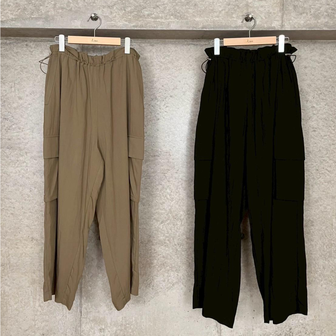 RILATO 2025 AW】ドロストカーゴパンツ | champ de la roseSTORE