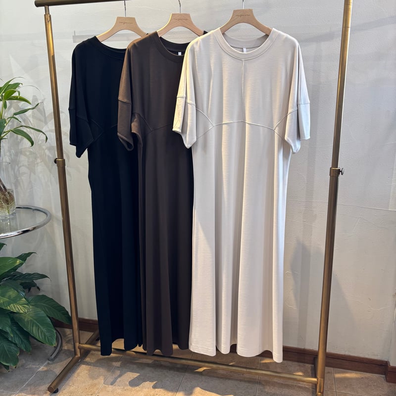 美品 Dignite collier黒 サイズF Dignite Collier]【ウォッシャブル】ドルマンジョーゼットプル