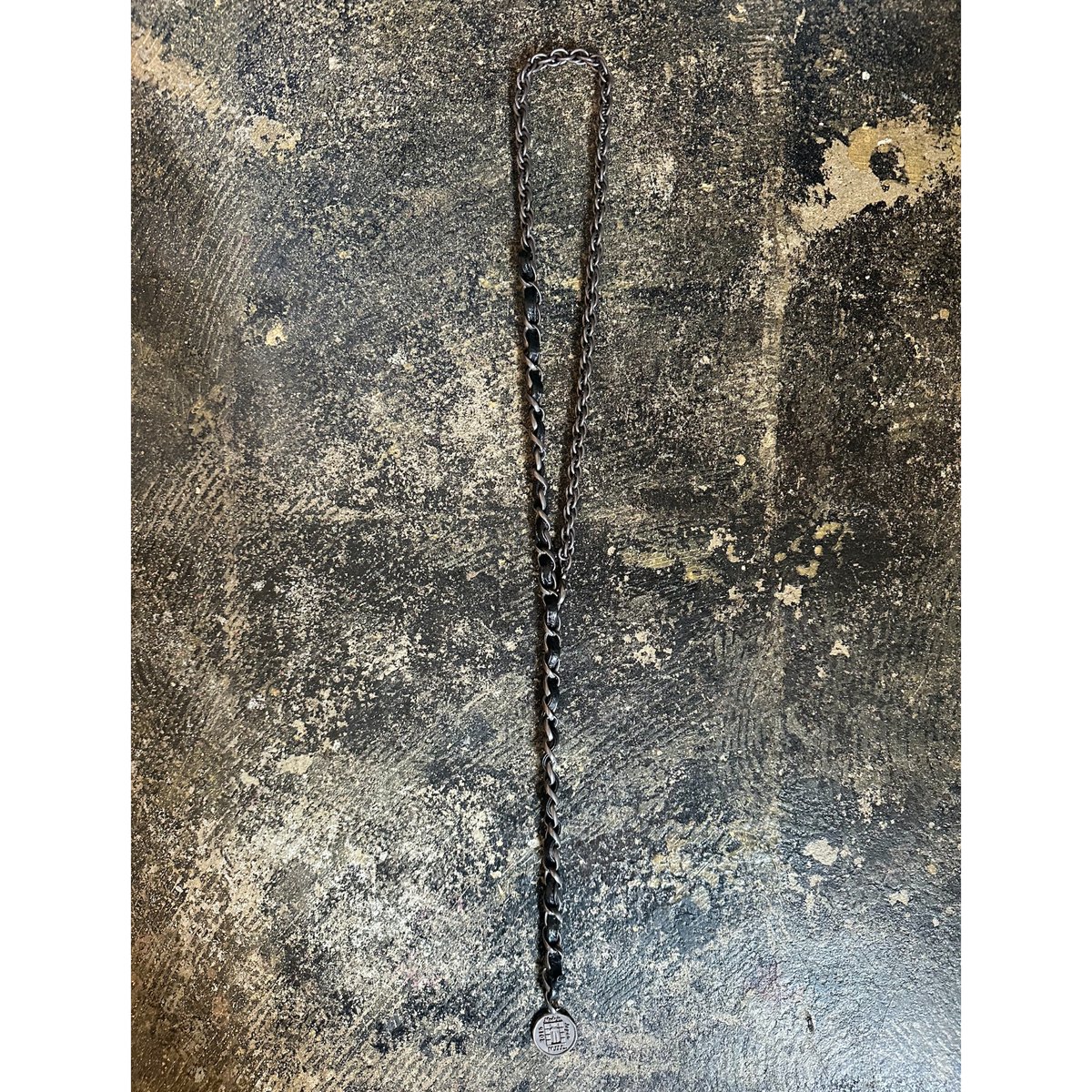 M.U.L. チェーンラリエットネックレス ・マットグレー　最終お値引き価格 楽天市場】【8/28値上げ対象】 ラリエット エクレア チェーン