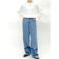 【cafune 2024 SS】remake like wide denim pants