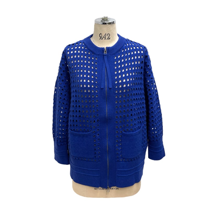 ayane 2025 Spring】メッシュニットブルゾン | champ de la ro ayane 2025 Spring】メッシュニットブルゾン | champ de la ro