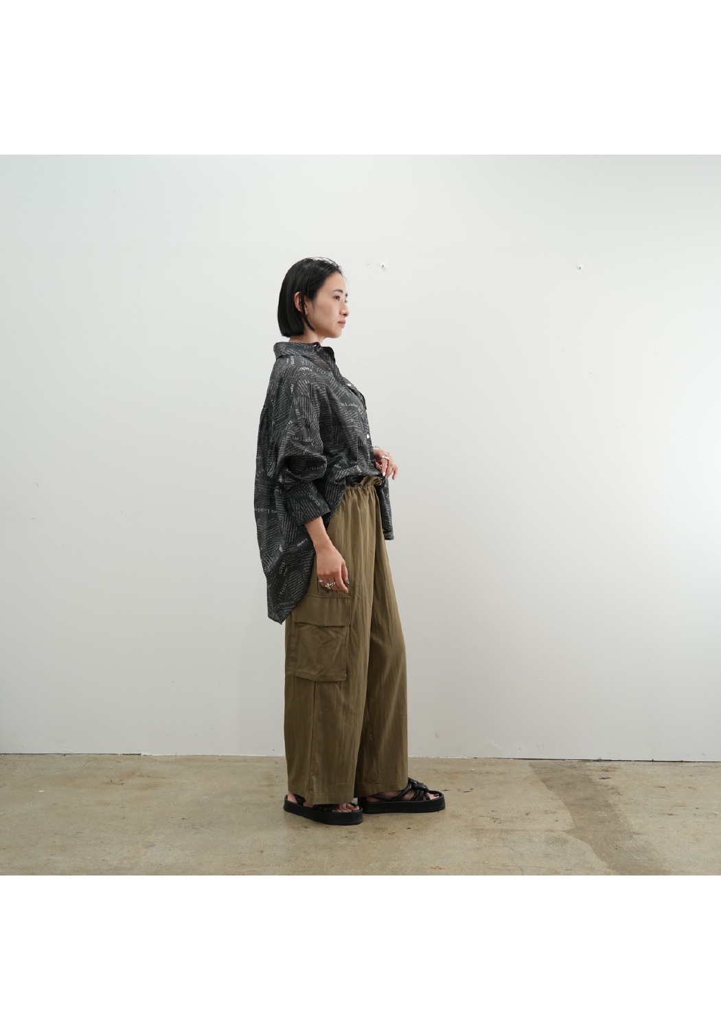 RILATO 2025 AW】ドロストカーゴパンツ | champ de la roseSTORE